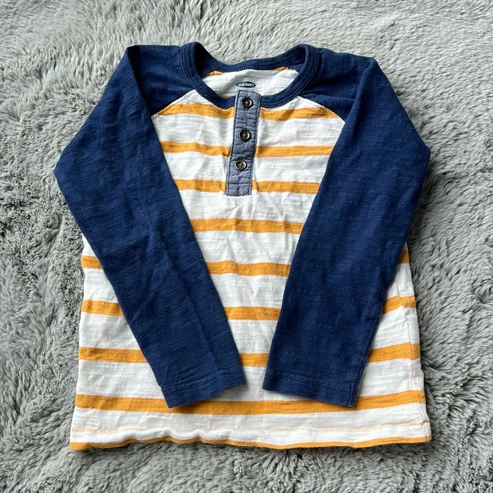Old Navy Striped Long Sleeved Top